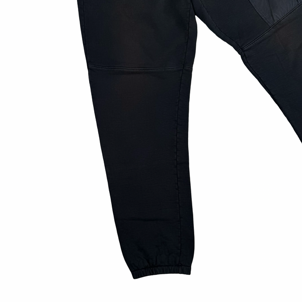 CP Company Palace Black Cotton Lens Viewer Joggers - Large