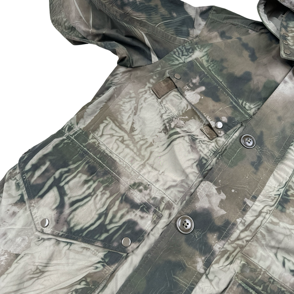 CP Company Tracery La Mille Hooded Goggle Camo Jacket - XS