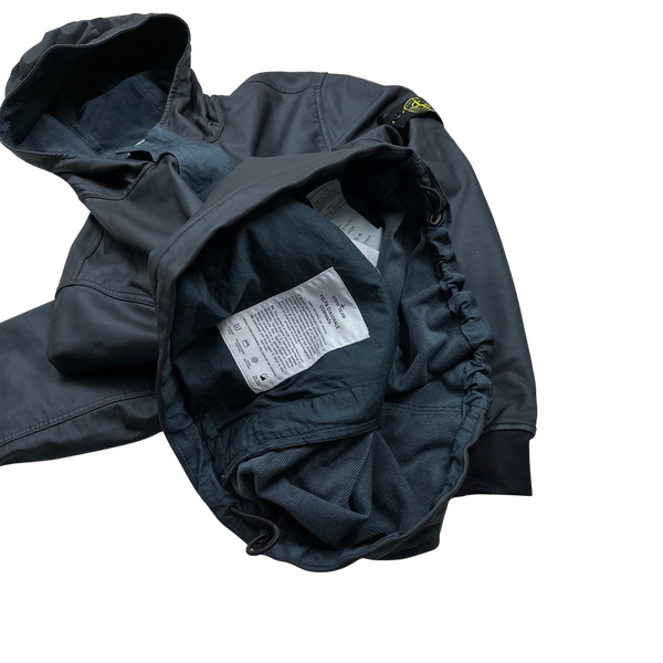 Stone Island 2022 Felpa Diagonale Gommata Pullover Smock - XL