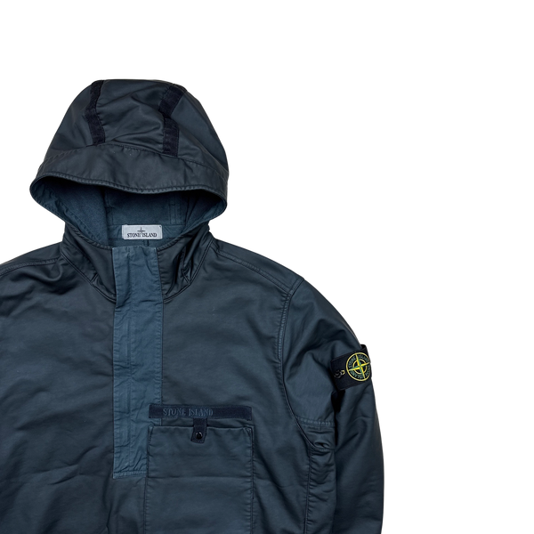 Stone Island 2022 Felpa Diagonale Gommata Pullover Smock - XL