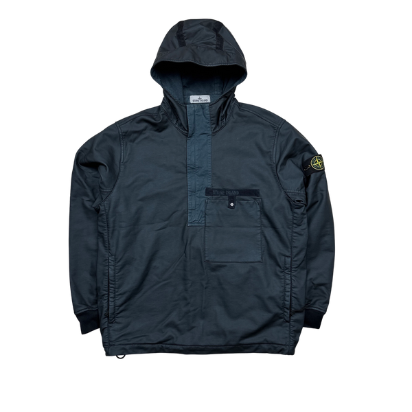 Stone Island 2022 Felpa Diagonale Gommata Pullover Smock - XL
