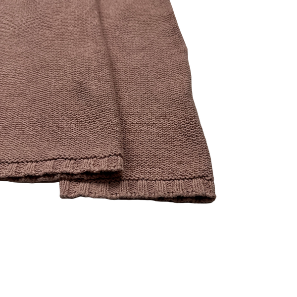 Stone Island 1999 Pink Knitted Vintage Pullover Jumper - XXL
