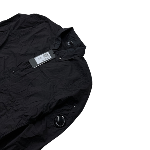 CP Company Dark Navy Taylon P Nylon Overshirt - XL