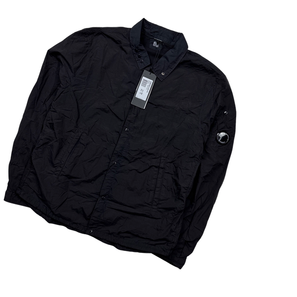 CP Company Dark Navy Taylon P Nylon Overshirt - XL