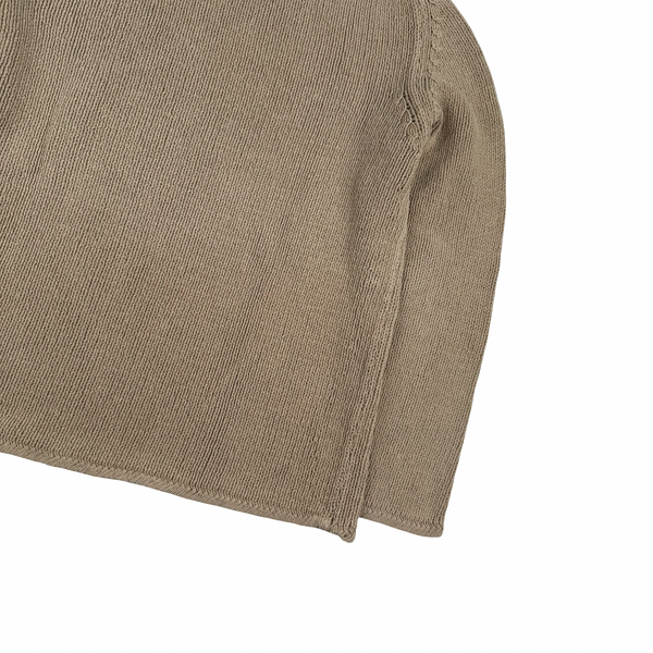 Stone Island 1998 Beige Chenille Knit Vintage Jumper - Large