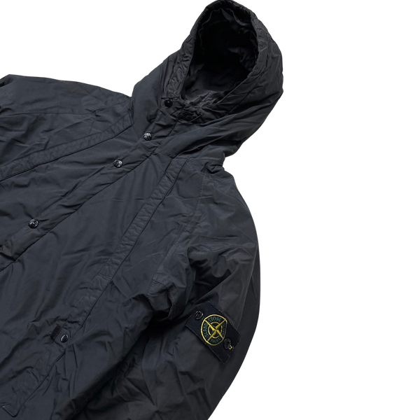 Stone Island Vintage 2003 Quilted Nylon Hooded Jacket - XL