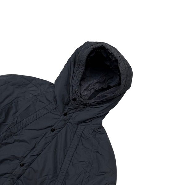 Stone Island Vintage 2003 Quilted Nylon Hooded Jacket - XL