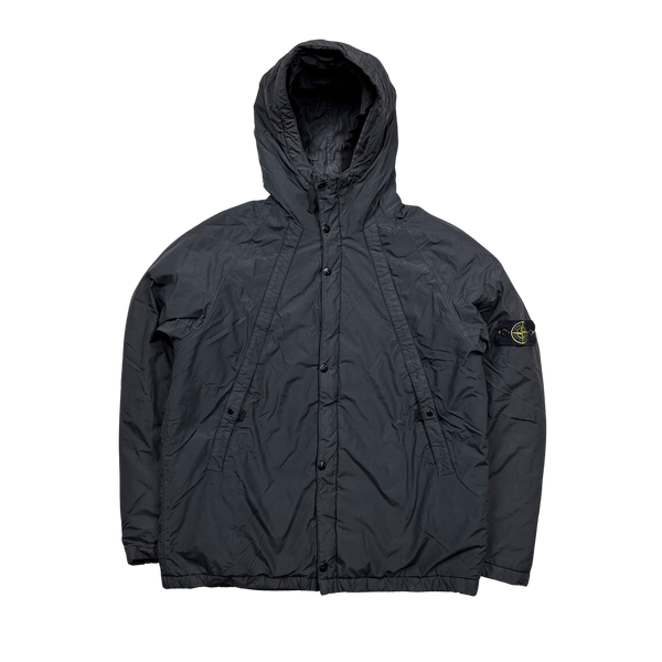 Stone Island Vintage 2003 Quilted Nylon Hooded Jacket - XL