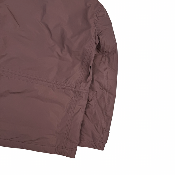 Stone Island 2015 Maroon Micro Reps Down Filled Puffer Field Jacket - Medium