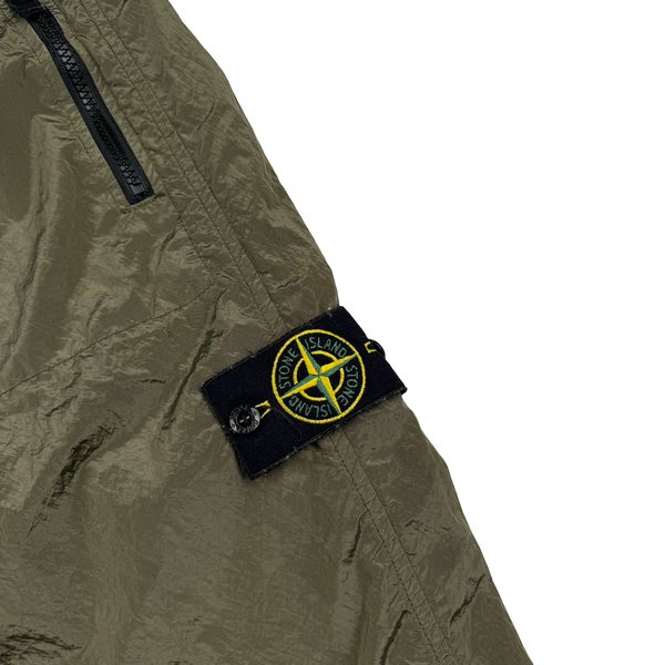 Stone Island 2017 Khaki Nylon Metal Trousers - XL