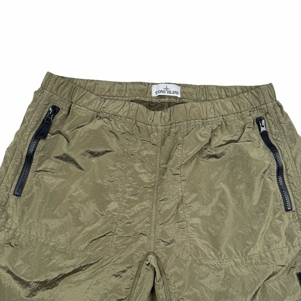 Stone Island 2017 Khaki Nylon Metal Trousers - XL