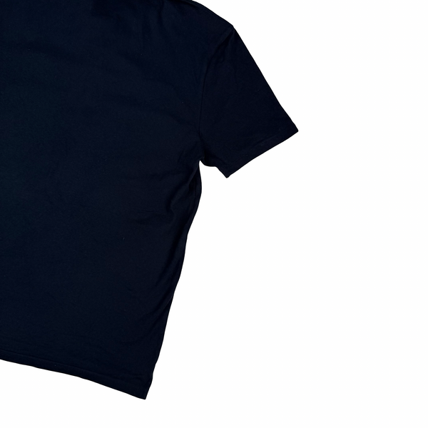 Paul Smith Navy Blue Organic Cotton Polo Shirt - Large
