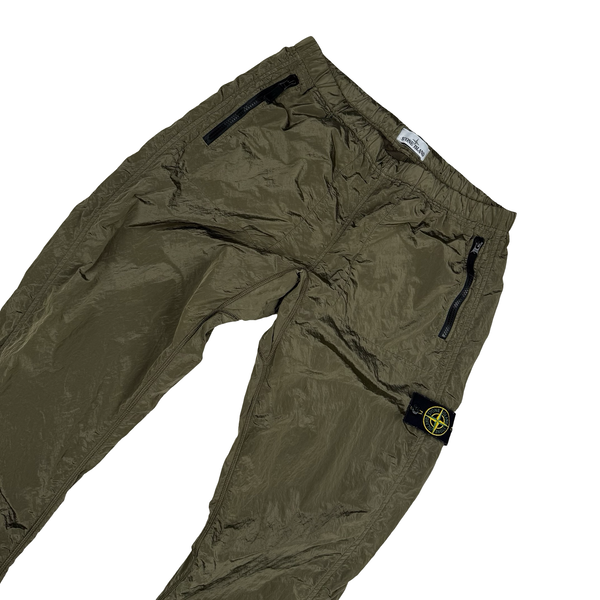 Stone Island 2017 Khaki Nylon Metal Trousers - XL