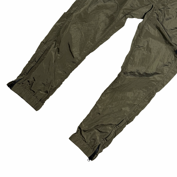 Stone Island 2017 Khaki Nylon Metal Trousers - XL