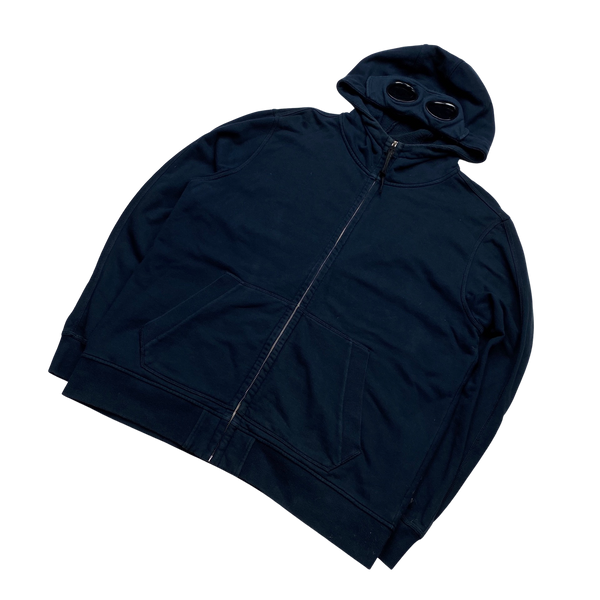 CP Company Navy Goggle Hoodie - 3XL