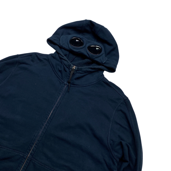 CP Company Navy Goggle Hoodie - 3XL