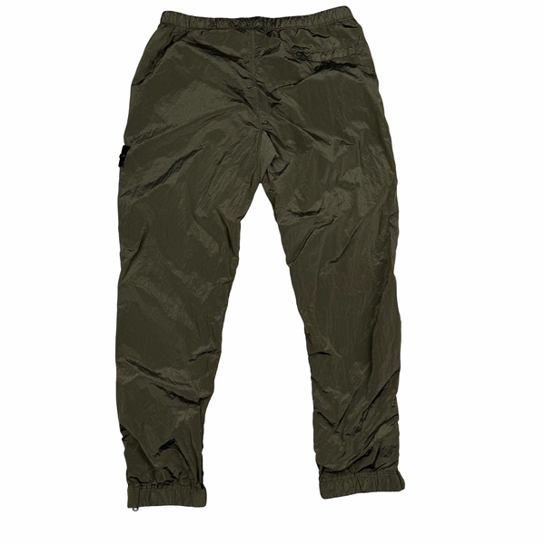 Stone Island 2017 Khaki Nylon Metal Trousers - XL