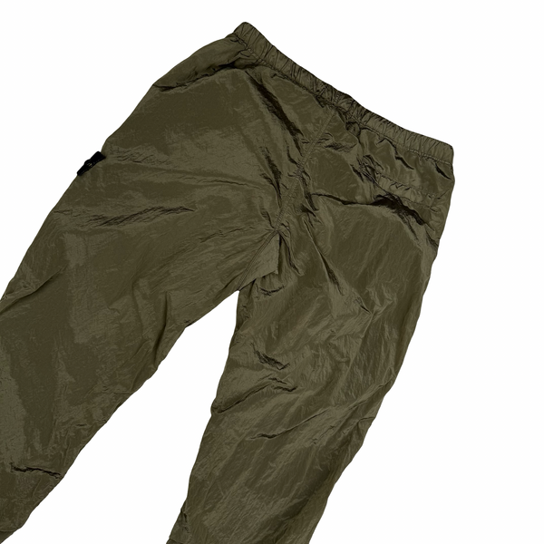 Stone Island 2017 Khaki Nylon Metal Trousers - XL