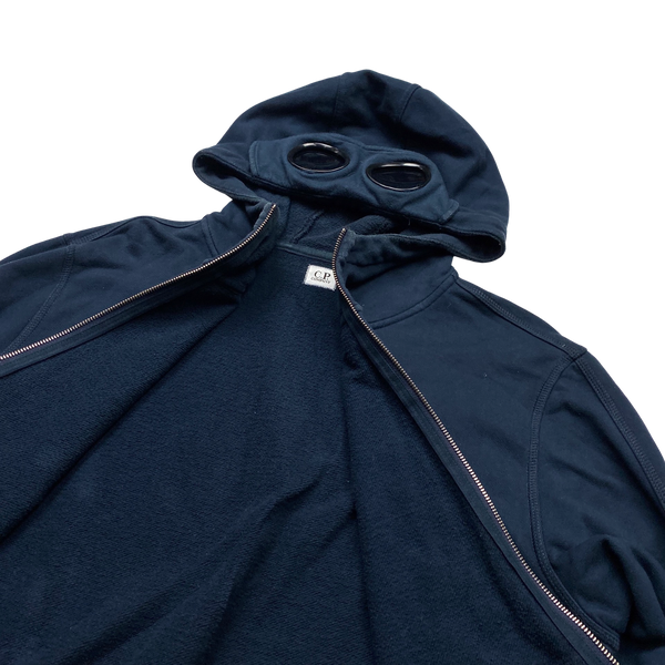 CP Company Navy Goggle Hoodie - 3XL