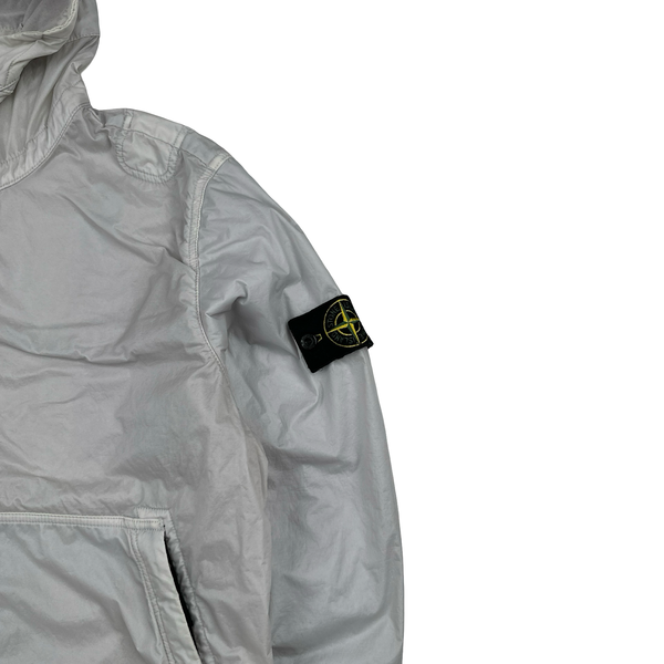 Stone Island 2018 Violet Lamy Flock Hooded Jacket - Medium