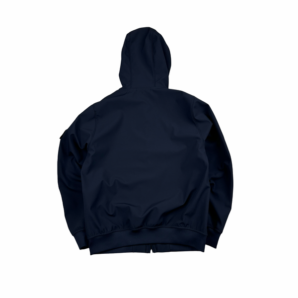 Stone Island 2023 Navy Soft Shell R eDye Technology Jacket - Medium