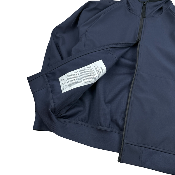 Stone Island 2023 Navy Soft Shell R eDye Technology Jacket - Medium