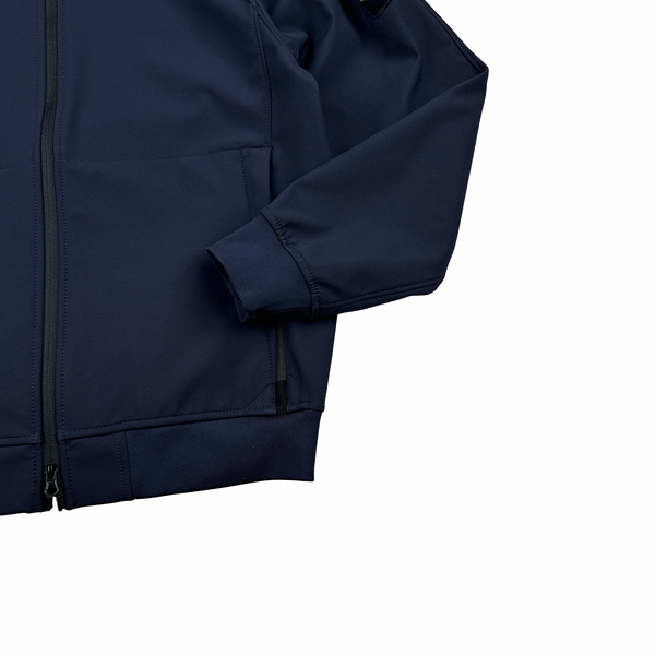 Stone Island 2023 Navy Soft Shell R eDye Technology Jacket - Medium