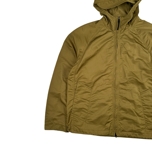 Stone Island 2023 Tan Hyper Dense Nylon Raso Jacket - Large