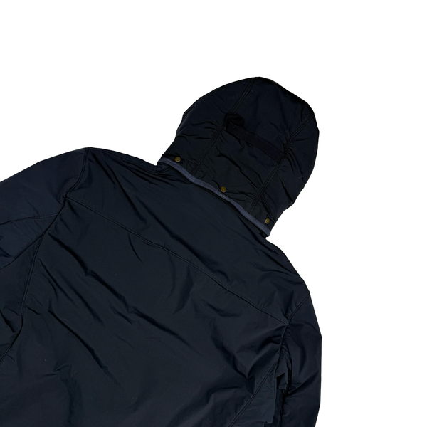 CP Company Navy Fleece Lined Nycra Stretch Goggle Jacket - Large (50)