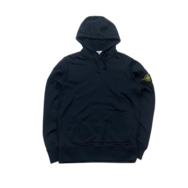 Stone Island Navy 2020 Pullover Hoodie Small Mat s Island