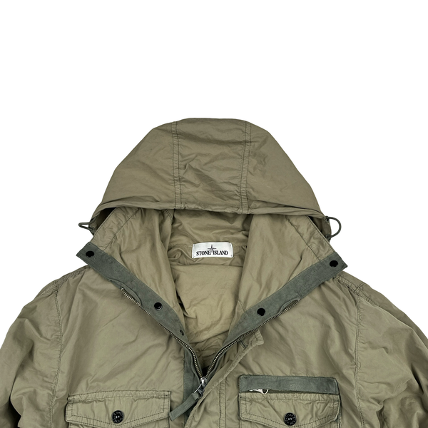 Stone Island 2015 Khaki David TC Multipocket Field Jacket - Medium