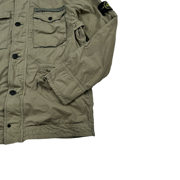 Stone Island 2015 Khaki David TC Multipocket Field Jacket - Medium
