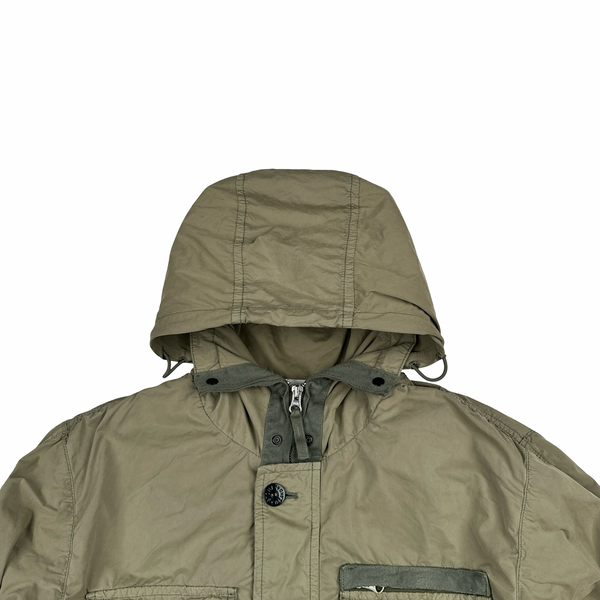 Stone Island 2015 Khaki David TC Multipocket Field Jacket - Medium