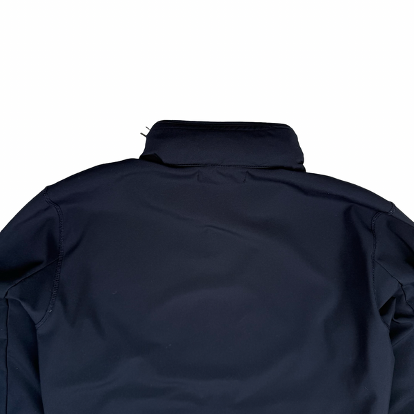 Stone Island 2017 Navy Blue Soft Shell - R Jacket - Medium