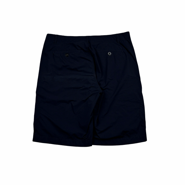 CP Company X Armani Navy Lens View Cargo Shorts - Medium