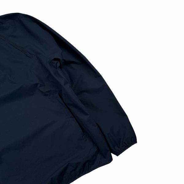CP Company Navy Pro Tek Lightweight Hooded Pullover Smock Jacket - Medium