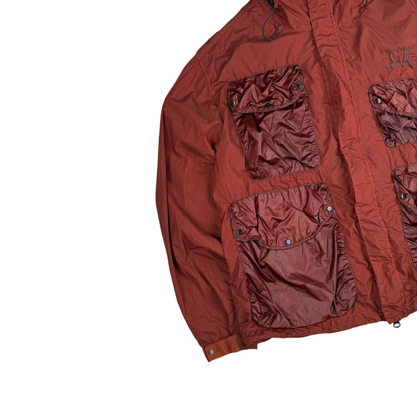 CP Company Rust Taylon P La Mile Goggle Jacket - Large