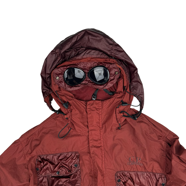 CP Company Rust Taylon P La Mile Goggle Jacket - Large
