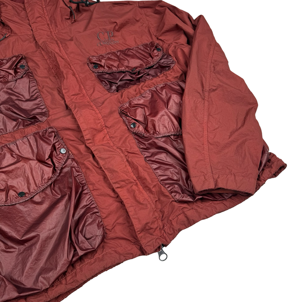 CP Company Rust Taylon P La Mile Goggle Jacket - Large