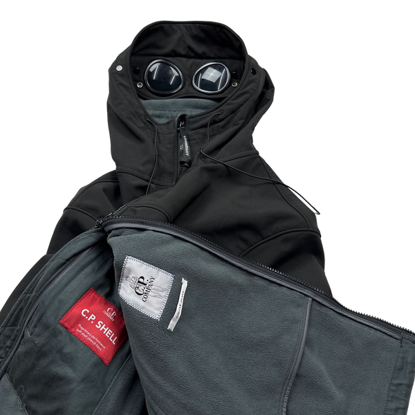 CP Company Black Fleece Lined Soft Shell - XL