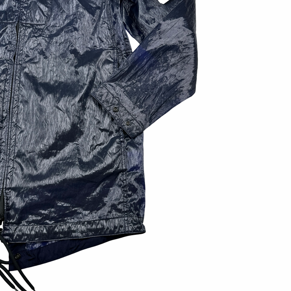 Stone Island 2022 40th Anni Plattina 82/22 Lightweight Long Jacket - Small