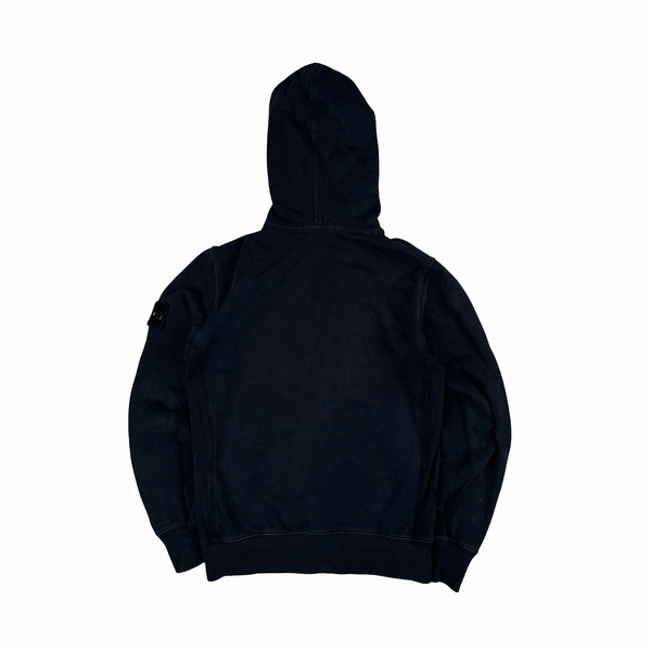 Stone Island 2013 Navy Cotton Zipped Jumper - Small