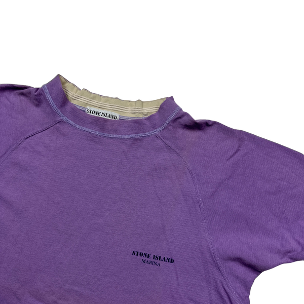Stone Island 90's Vintage Marina Cotton T Shirt - Small