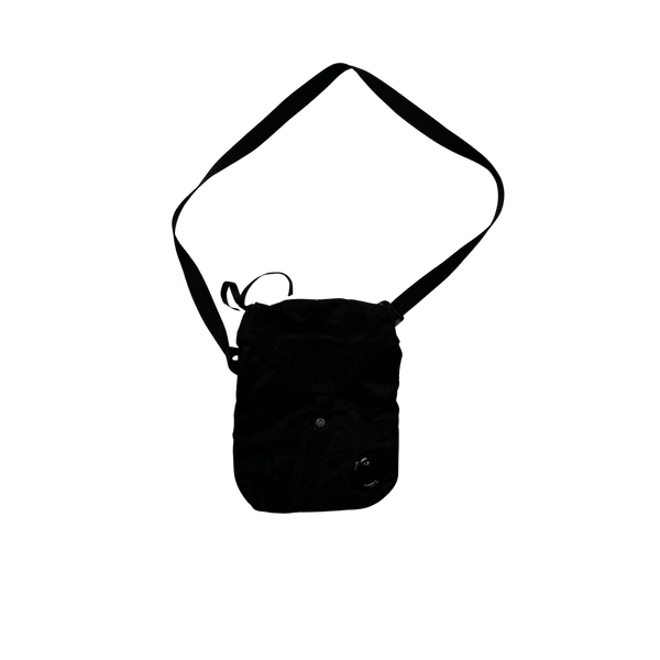 CP Company Black Nylon Side Bag