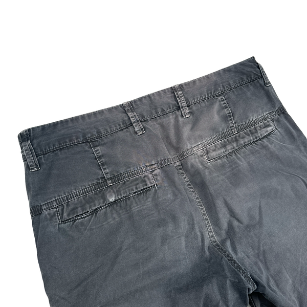 Stone Island 2019 Dark Grey Slim Fit Cargo Shorts - 31"