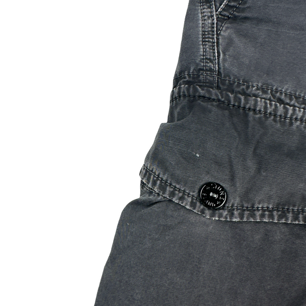 Stone Island 2019 Dark Grey Slim Fit Cargo Shorts - 31"