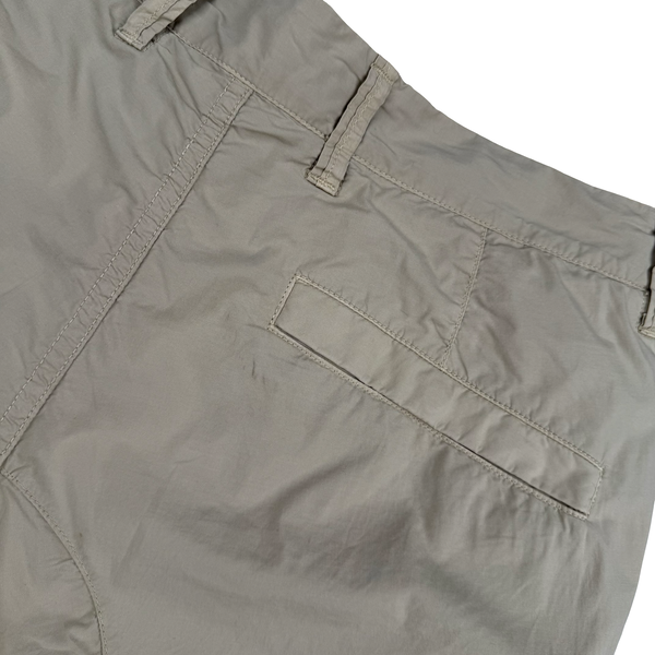 Stone Island 2022 Beige Loose Fit Cargo Trousers - 30"