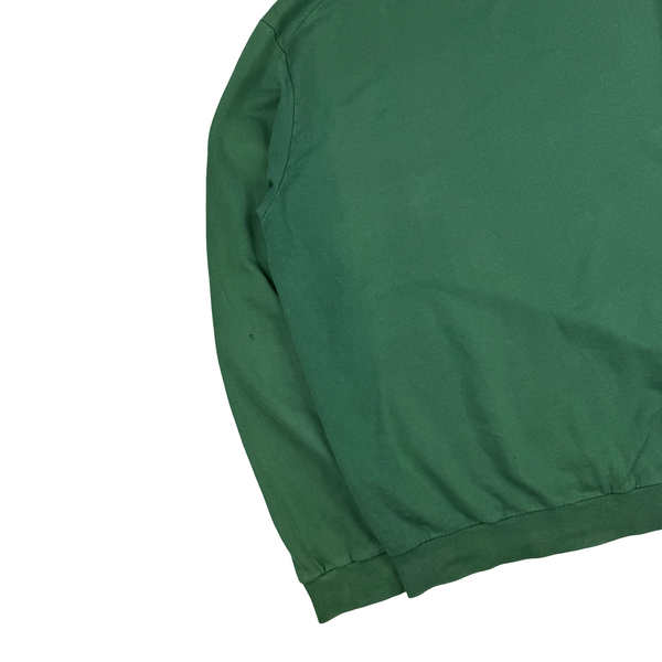 Stone Island 2013 Green Cotton Crew Neck Pullover - 3XL
