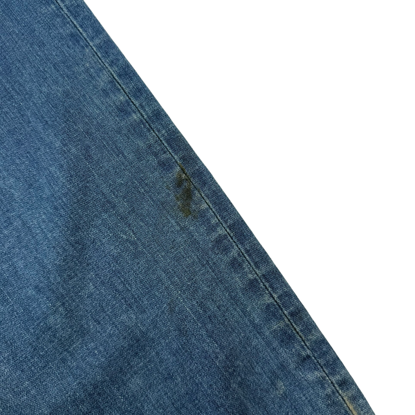 True Religion Relaxed Slim Contrast Stitch Horseshoe Denim Jeans - 34" (Large)