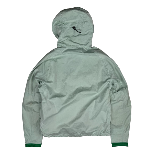 CP Company Mint Green Raso-CP Zipped Goggle Jacket - Small (46)
